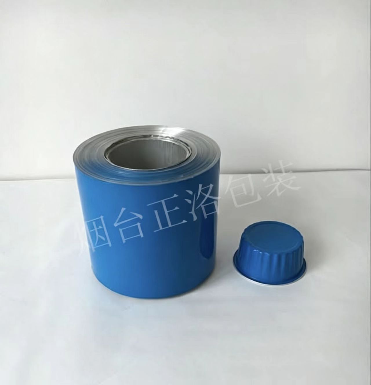 blue coated roll for aluminium foil cont